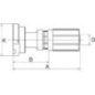 Insert DN131/2 flange - 8G8FL