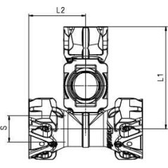 8939058014 Wabco, Screw Fittings 
