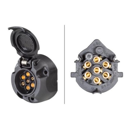 Socket - 12V - 7-pin connector - 8JB001943003