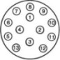 Steckdose 13-pol. - 8JB005949011