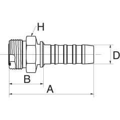 8GS8MFFOR Gates, SAE 