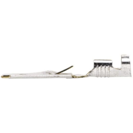 Końcówka przewodu płaska nasadkowa, męska biała 1.5-2.5mm² 6.3x0.8 mm op. blister 100 szt. Hella - 8KW048056033