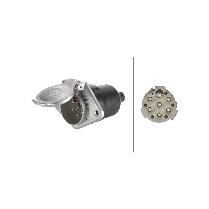 Socket ISO 7-pole Hella - 8JB003834031