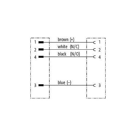 Cable extension cable sensor 4-p 10m - 88011MSUD2111000