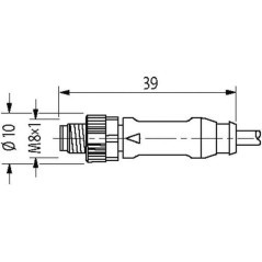 88011MSUD2111000 Murrelektronik, Sensor Wires and Cables 