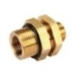 Bulkhead coupling with locknut - 8931042972