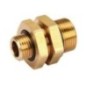 Bulkhead coupling with locknut - 8931042972