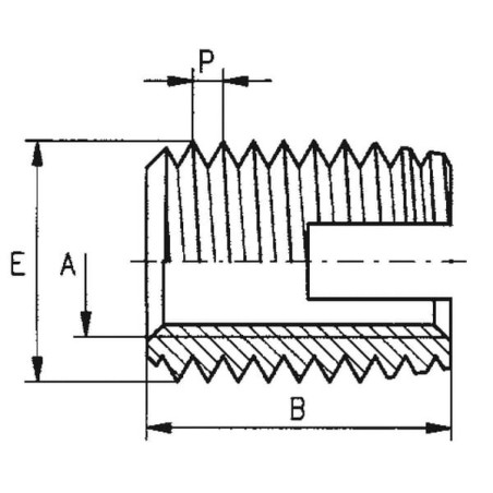 ENSAT threaded insert M10x18 - 883021018