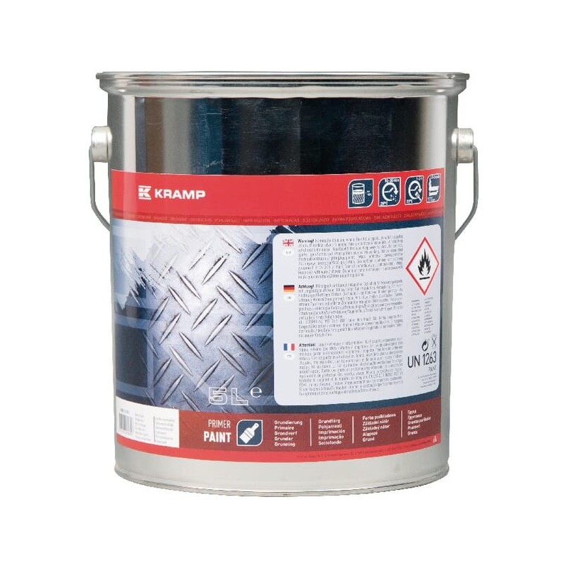 Farba do gruntowania Kramp, czerwona 5 L - 888812KR