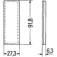 8RA342014157 Hella, Reflektoren 