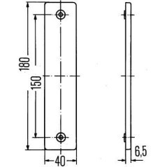 8RA002023001 Hella, Reflektoren 
