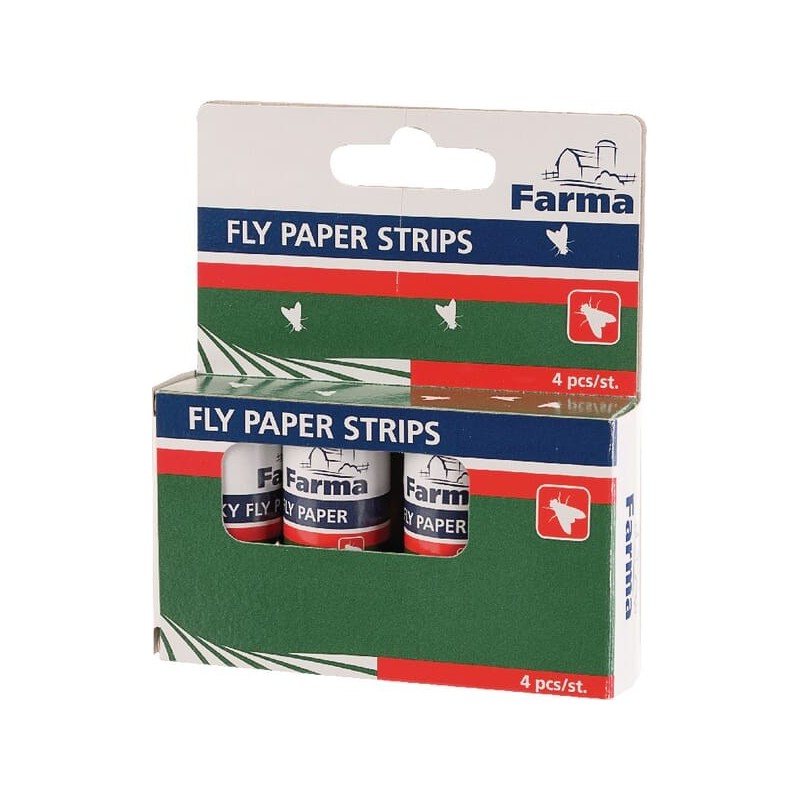 Fly paper strips, 4 pcs. - 902007FA Fly paper strips, 4 pcs. - 902007FA