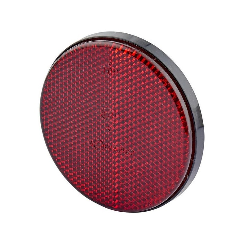 Reflector, diameter 85mm, red, E1 31290, Hella - 8RA002016111