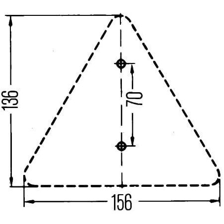 Dreieckreflektor - 8RA002020001