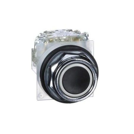 Push button NONC, black, 30mm - 9001KR1BH13