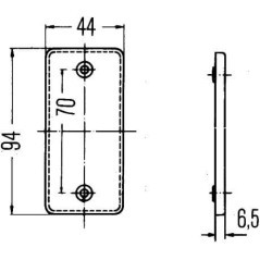 8RA003326011 Hella, Reflectors 