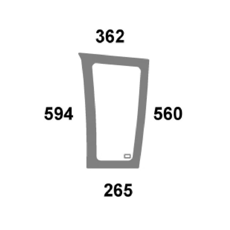 Windscreen lower - 916811040071N Windscreen lower - 916811040071N