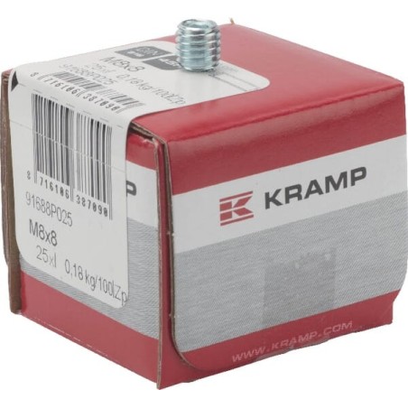 Gewindestift M8x8 verz. - 91688P025