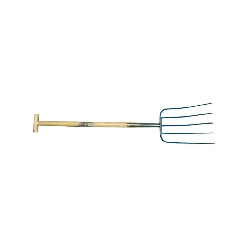 Manure fork 5 prong with T-handle - 915170 Manure fork 5 prong with T-handle - 915170