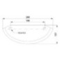 Cutting disc half-round - 94689430NC