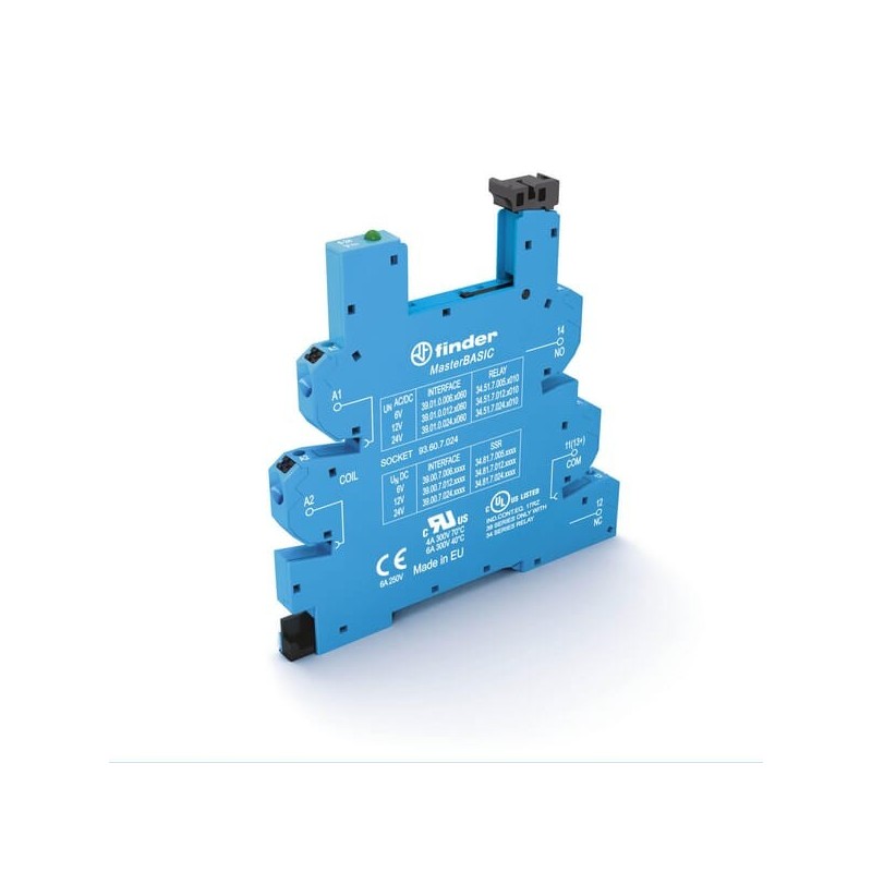 Push-in terminal socket for series 34 - 93607024 Push-in terminal socket for series 34 - 93607024