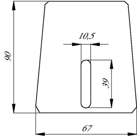 Abstreifer beschichtet - 957147