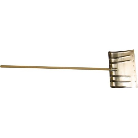 Metall-Schneeschaufel 45cm mit Stiel - 960505