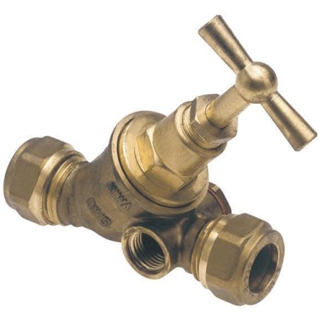 Durchgangsventil 15x15mm Klemm - 96510