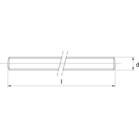 Gewindestange M3 V2A - 9753RVS