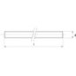Gewindestange Nylon M3 - 9753N Gewindestange Nylon M3 - 9753N
