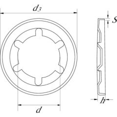 9672000602 Stiga, Screws and nuts 