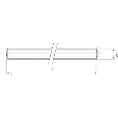 Gewindestange M4 V2A - 9754RVS