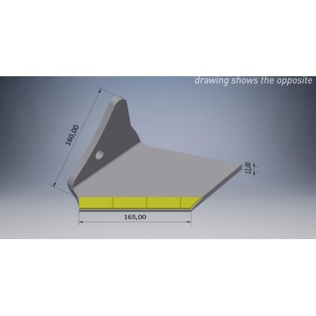 Flügelschar L. Hartmetall - 9762500230CN