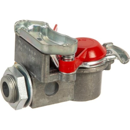 Coupling head with integrated filter M24x1.5 red - test connection - 9522010150