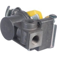 Coupling head with integrated filter M16x1.5 yellow - side threaded - 9522010160