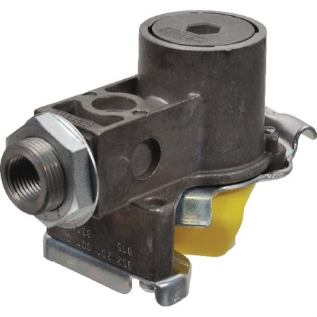 Coupling head with integrated filter M16x1.5 yellow - external thread - 9522010010