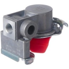 Coupling head with integrated filter M16x1.5 red - side threaded - 9522010170