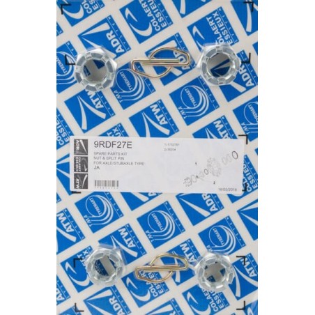 Achsmutterset 27x1,5 - 9RDF27E
