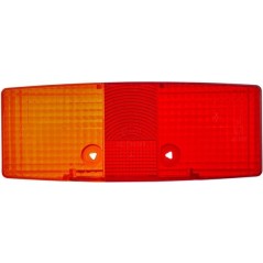 Light lens, amber/red, rectangular rear/left Hella - 9EL118700001