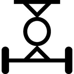 Symbol Pendelachse - 9XT713630761