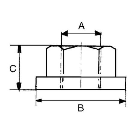 Zestaw nakrętek śruby koła M18x1.5 - 9RD18BEC12