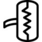 Symbol side mirror - 9XT713630481