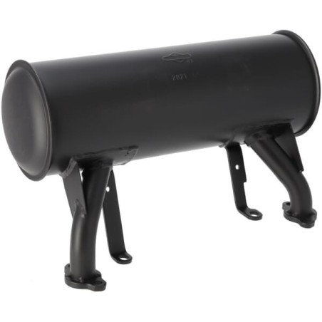 Muffler, rear mount, oil filter side outlet - 995007