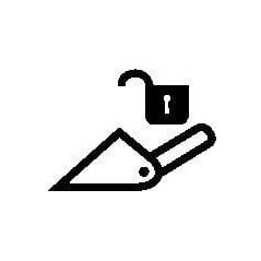 Safety label front loader - 9XT740763661