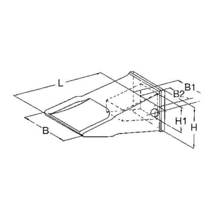 Tooth J550 - 9W8552