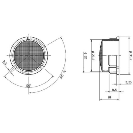 Siebfilter für Ausdehnungsgefäß - 9910041