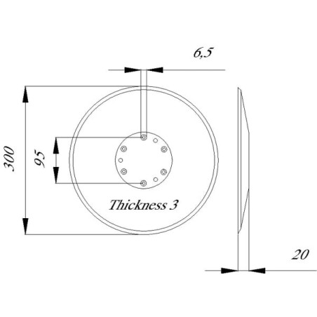 Harrow Disc Accord - AC495390