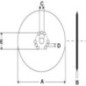 Hohlscheibe D350mm Org. - AC497955 Hohlscheibe D350mm Org. - AC497955