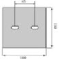 Scraper 100x110mm Lely - AB080017 Scraper 100x110mm Lely - AB080017