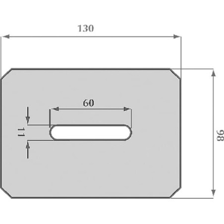 Abstreifer 97x130mm - AB060002